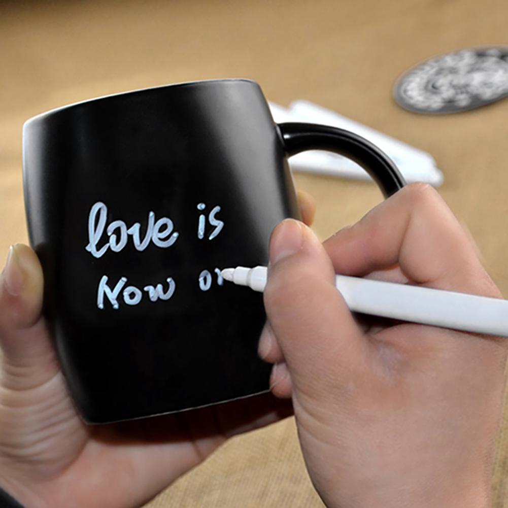 1 Pcs White Liquid Chalk Pen Marker Glass Windows Blackboard Stickers Liquid Ink Pen Used on Chalkboard Window White Pen