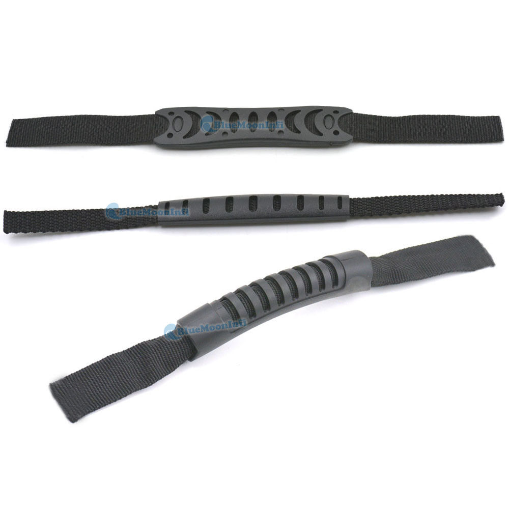 1 Pcs / Lot Black Plastic Suitcase Baggage Handle Grip Spare Replacement Fix Holders Boxes Pull Carry Strap Repair Fittings