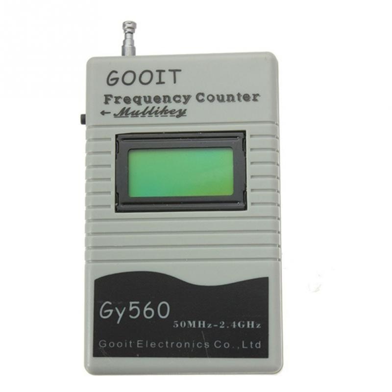 GY560 Frequentie Teller Mini Houvast Meter voor Twee Manier Radio Transceiver GSM 50 MHz-2.4 GHz LCD Display