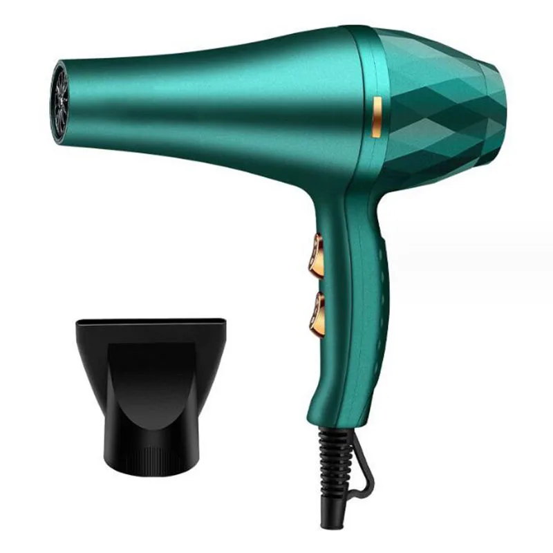 Secador de pelo , 1200W/2200W, engranaje de gran potencia, cepillo secador de pelo para peluquería, herramientas de salón de barbería, ventilador secador de pelo