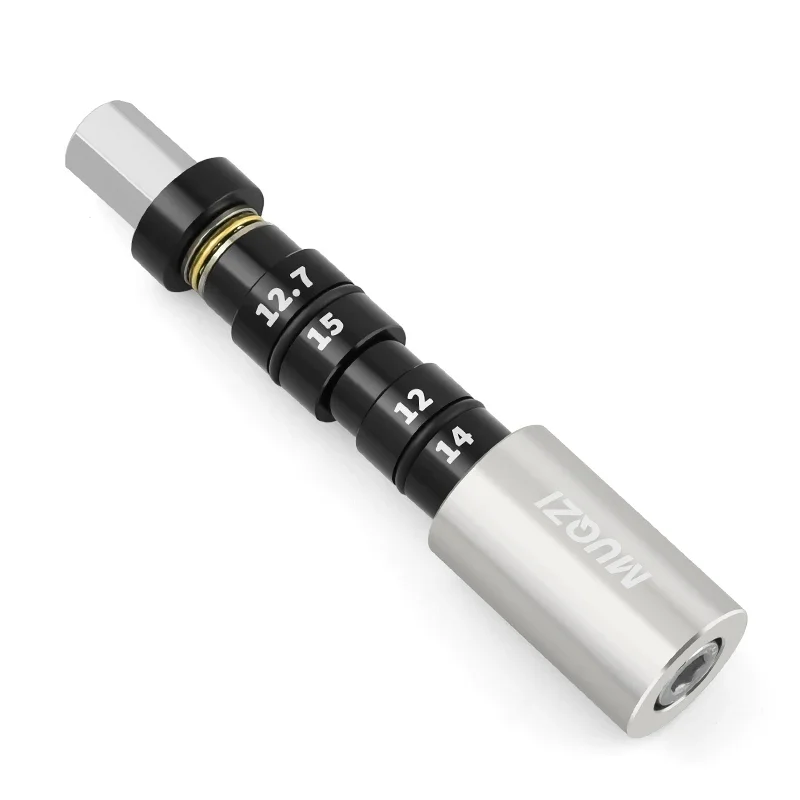 MUQZI Bike Rear Shock Bushing Mount Tool MTB Rear Suspension Eyelet Bushing Installation and Removal Tool: Silver