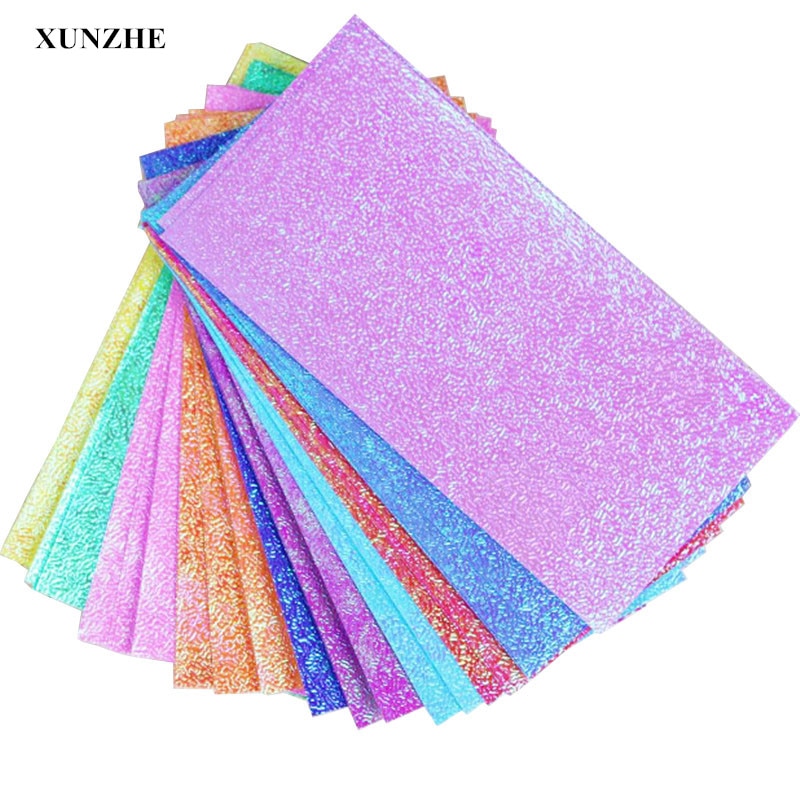 Craft Paper 50 Pieces / Set of Square Origami Paper Single Side Shining Folding Solid Color Paper Kids Handmade DIY Scrapbooking