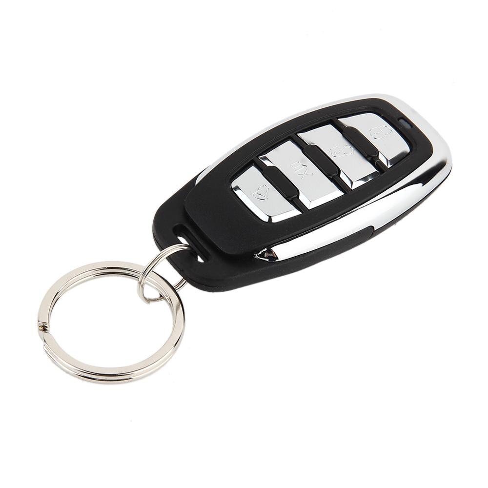 Universele One-Way Auto Alarm Voertuig Systeem Beveiliging Systeem Keyless Entry Sirene Met 2 Afstandsbediening Inbreker