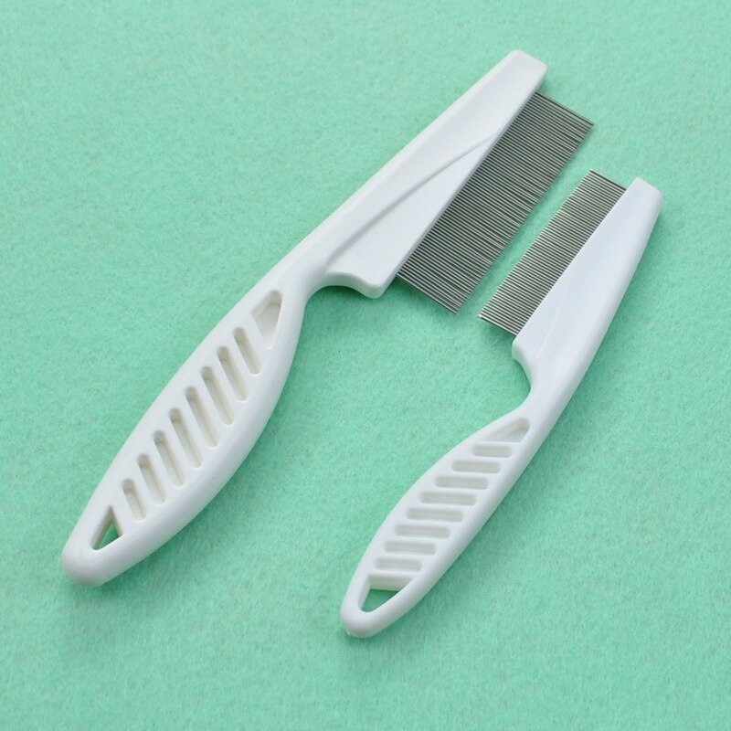 Pet Animal Comb Dog Cat Care Protection Flea Comb Stainless Steel Comfort Flea Hair Grooming Comb Dogs Care Supplies
