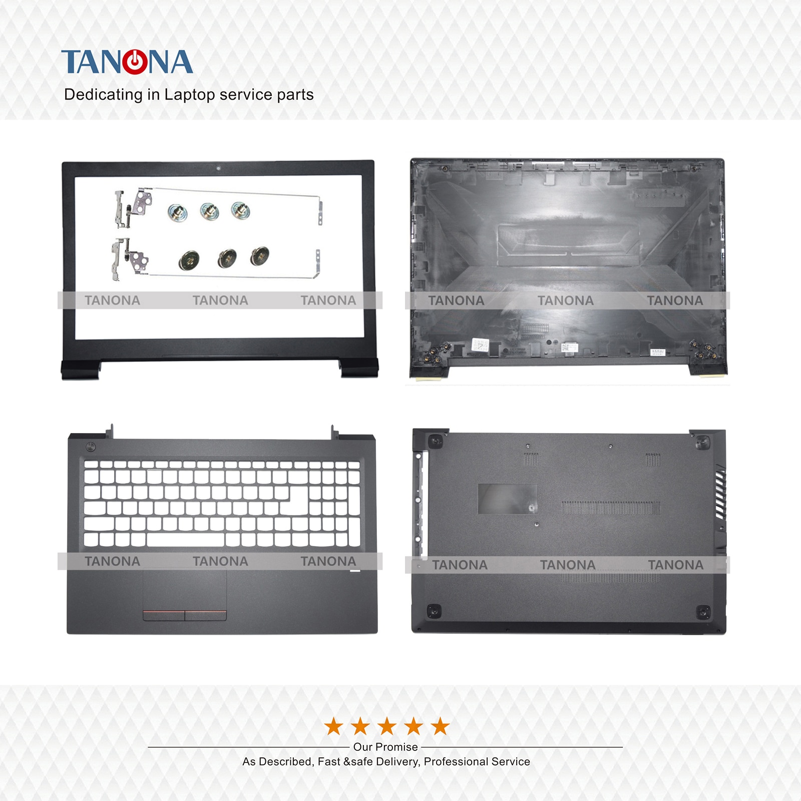 Orig-funda trasera para Lenovo V310-15ISK V310-15, tapa con bisel y reposamanos, 3ELV7LCLV00 44LV7LBLV00, V310-15IKB