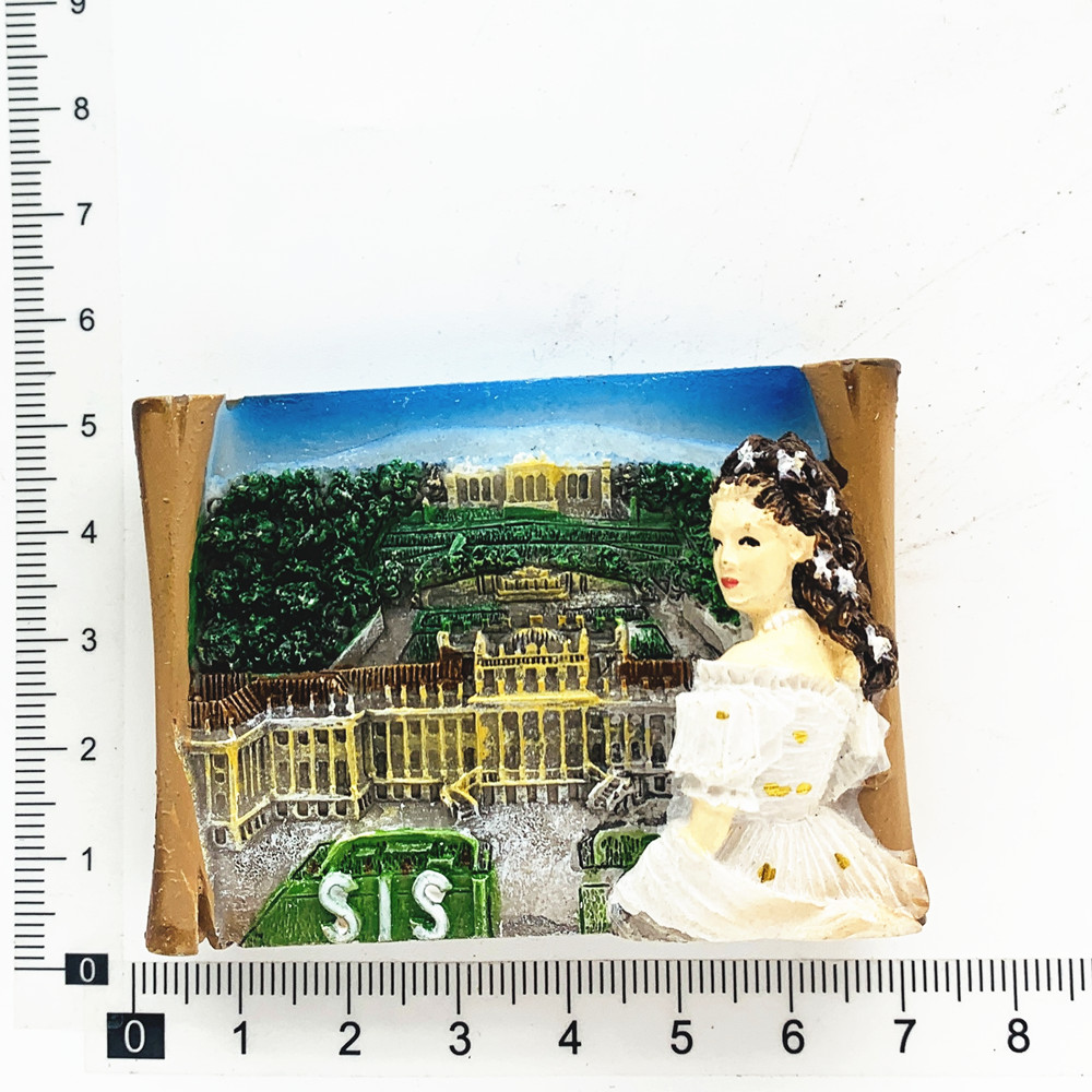 Europa österrike wien kylskåpsmagneter turist souvenirer hantverk kylskåpsklistermärken heminredning handgjorda