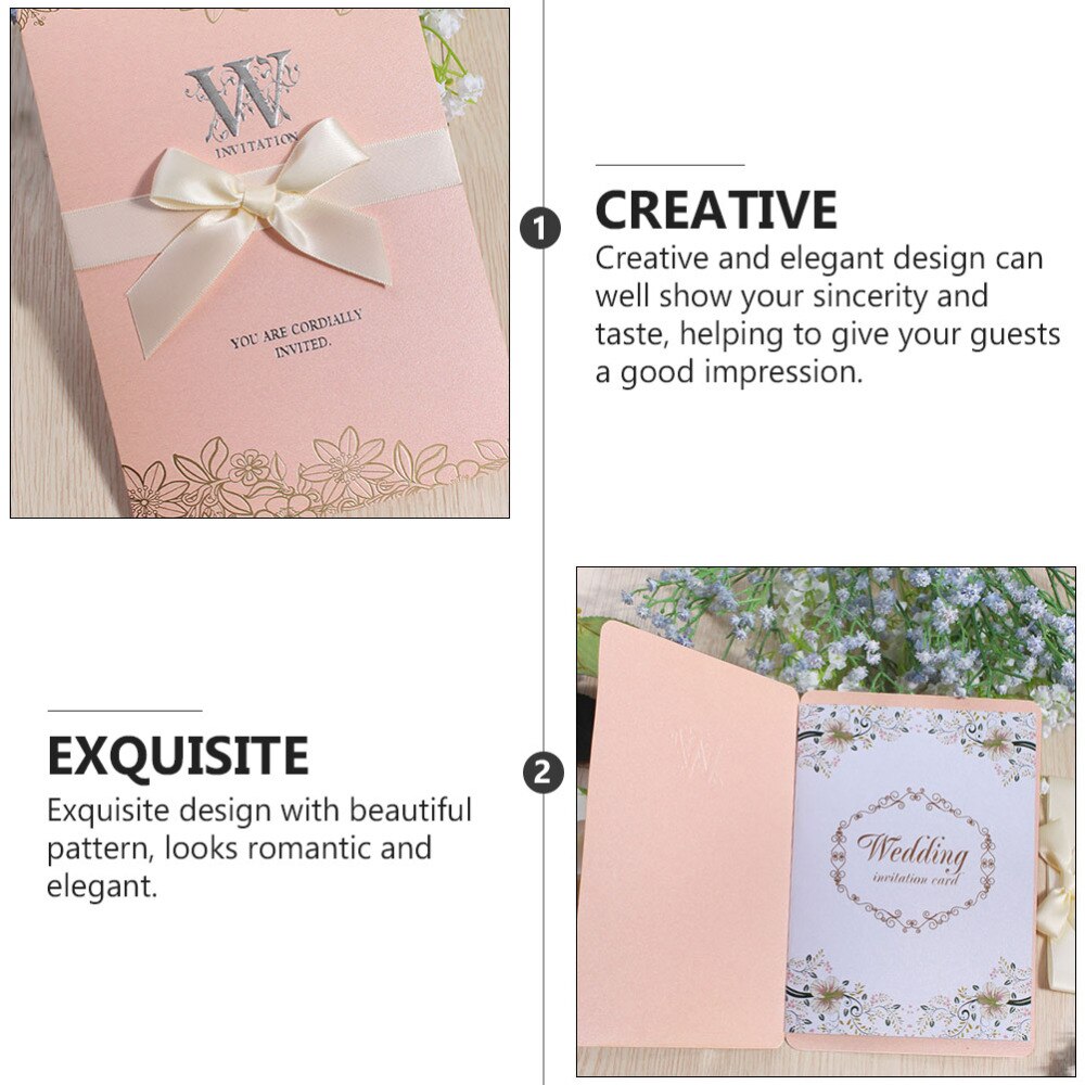 6Pcs Wedding Invitation Card Invitation Card Invitation Paper Card Guest Wedding Party