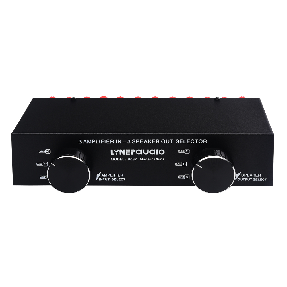3 Input 3 Output power amplifier and speakers speaker speaker switch splitter 300W, without losing sound