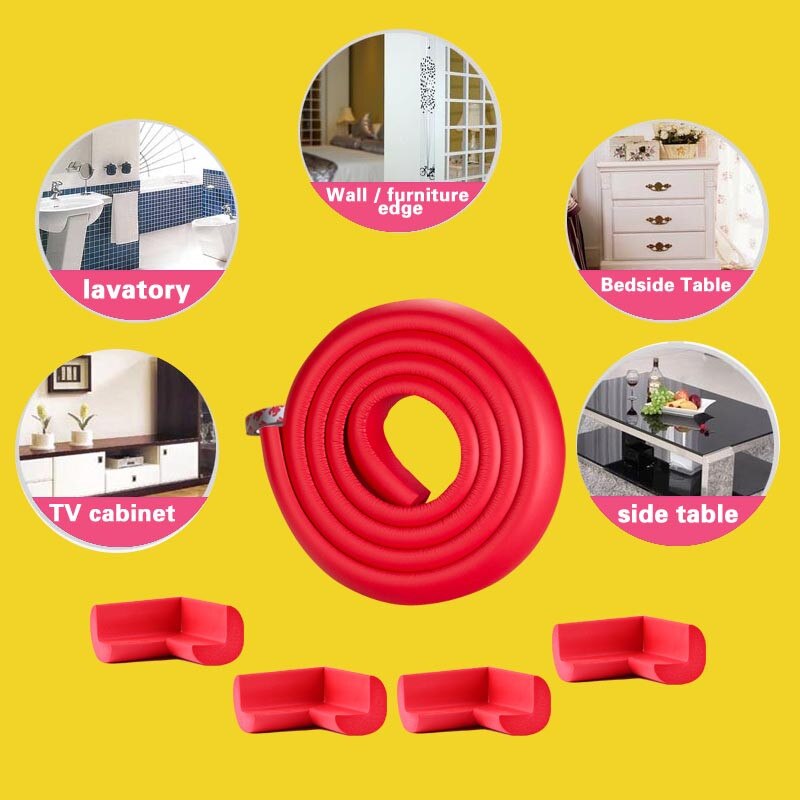 Kinderen tafel hoek guard Baby veiligheid bumper bescherming strip baby proof edge guard tafel guard strip baby safe corner beschermen