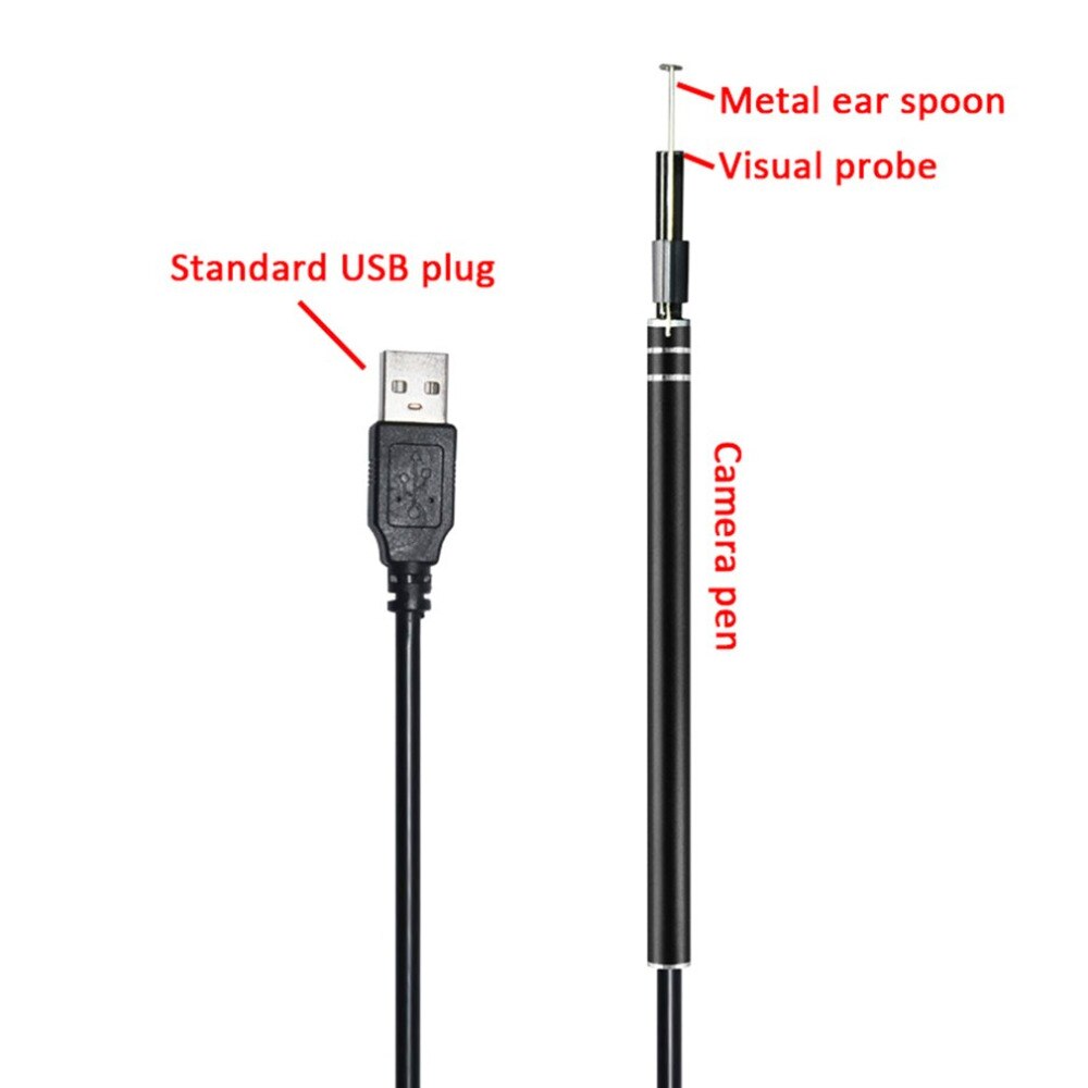 USB Ear Cleaning massage relaxtiong HD Visual Ear Spoon Multifunctional Earpick With Mini Camera Pen In-ear Cleaning Endoscope