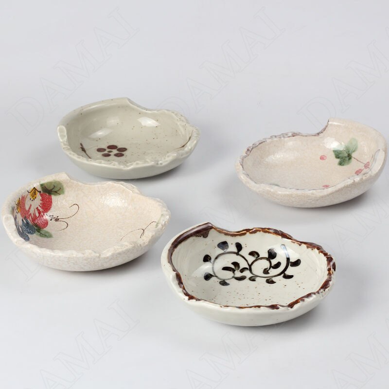 Cuenco de cerámica , vajilla de cocina, plato de Sushi, platos Sashimi, plato de cena, platos de ensalada, cuencos de comedor, bandeja de comida decorativa