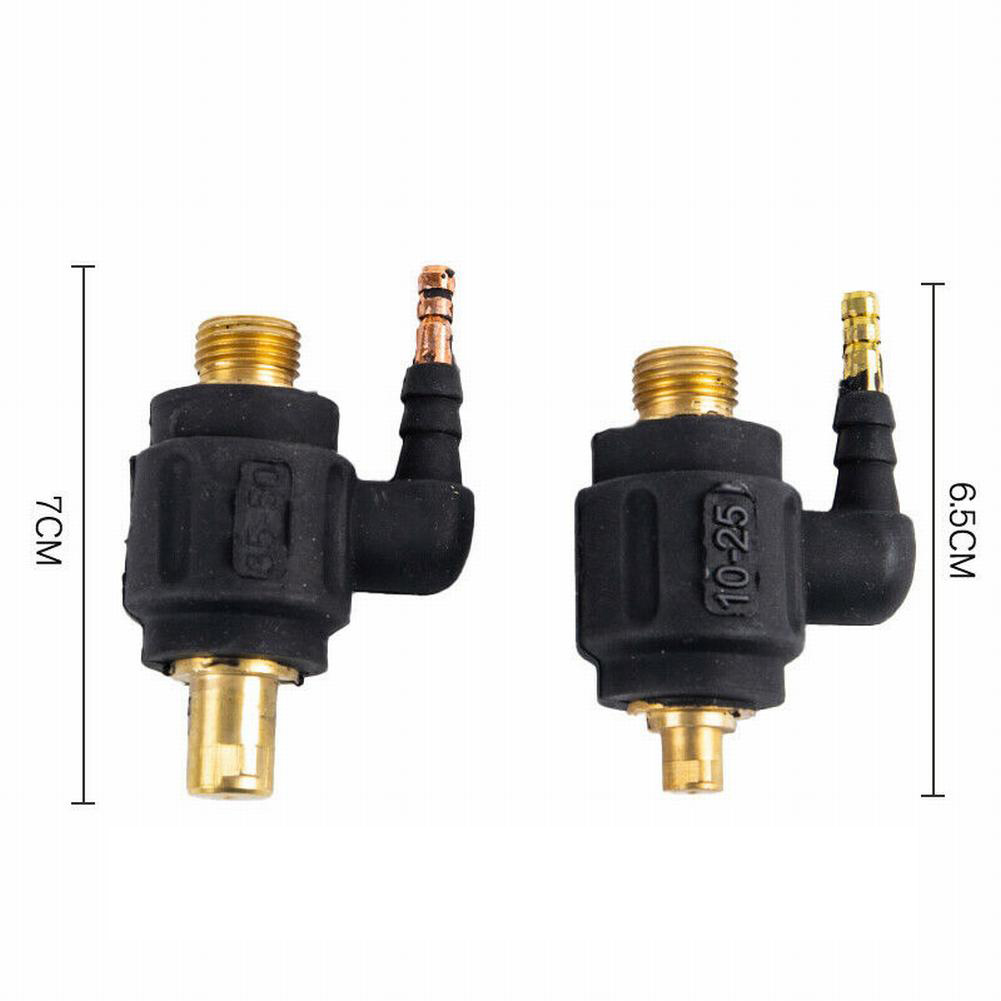 M16-1.5 dkj 10-25 dkj 35-50 wig-brenner-schweißgasadapter argon-lichtbogenschweißkopf-überwurfmutter-verbindungsmutter-adapter-verbinder