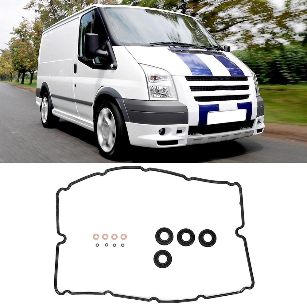 Rubber Fuel Injector Seal Ring Copper Washer Pakking Set voor FORD TRANSIT MK7 2.2 FWD 2006 2007