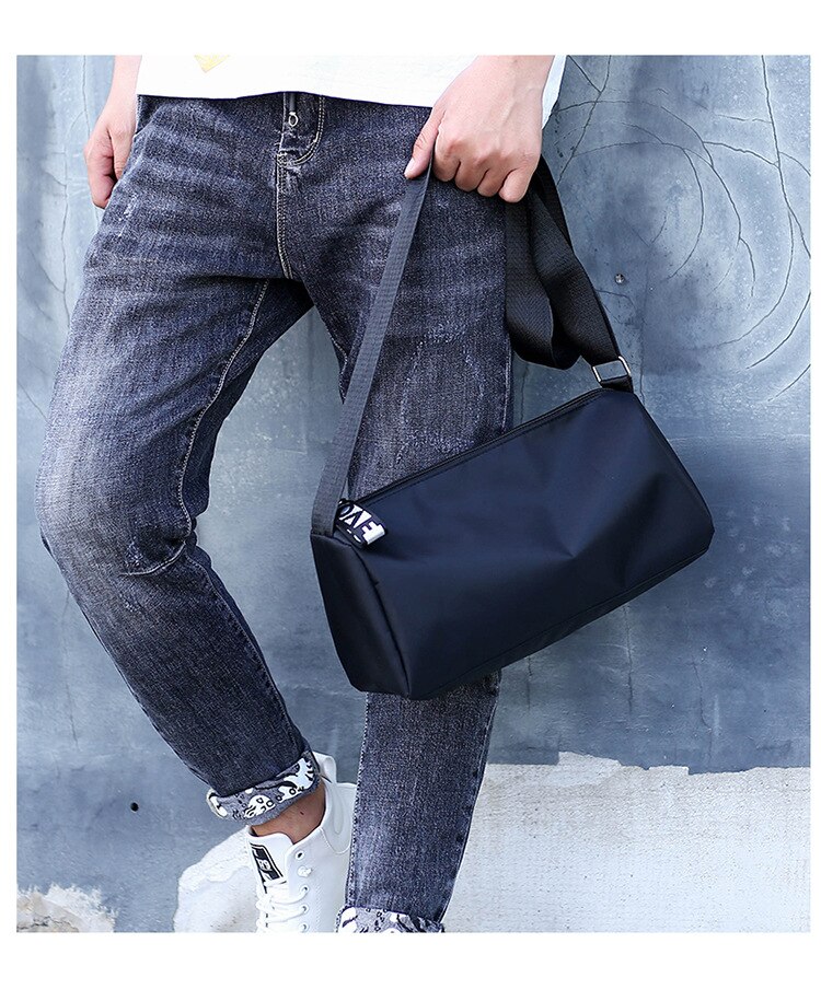 Lady 'S Travelling Bag Messenger Mannen Leisure Fitness Cilinder Student Pack Unisex Schoen Organisator En Opslag