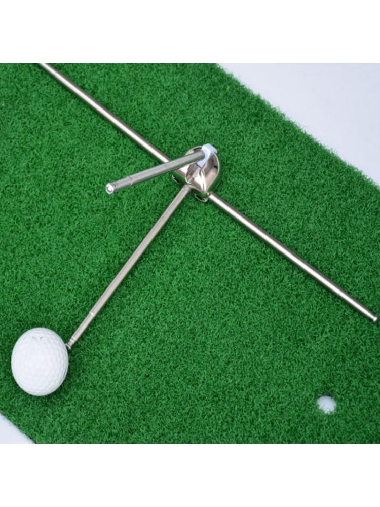 Golf Swing Vliegtuig Houding Hoek Aanpassing Exerciser Richting Indicator Training Q1FF