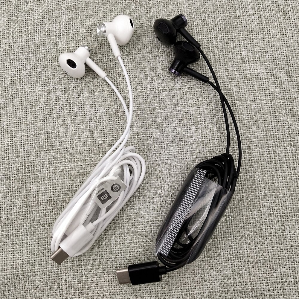 Xiaomi – écouteurs intra-auriculaires Mi 10 11 10T Pro 9, casque hybride avec prise Jack type-c, DC Seo, avec commande de fil micro, double pilote, pour Redmi K40 Pro