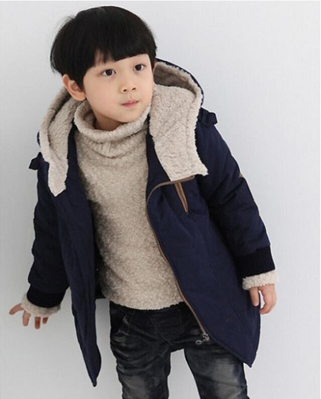 Baby Jungen Baumwolle Winter Jacke & Outwear, freundlicher Koreanische Baumwolle gefütterte Jacke, Baby Jungen Winter Warme Mantel 4-10Y: nehmen Bilder wie das / 8T