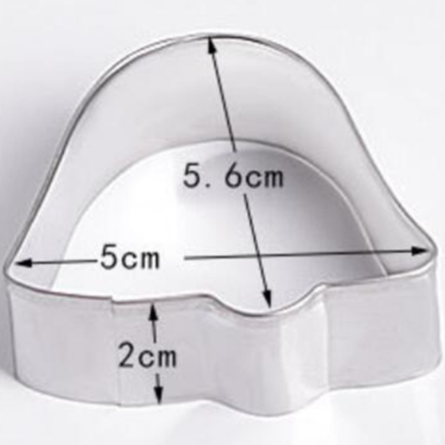 1PC Cookie Cutter Biscuit Press Stamp Embosser Sugar Pasty Cake DIY Baking Mould Pasteleriay Reposteria Accesorios Baking Tools: bell