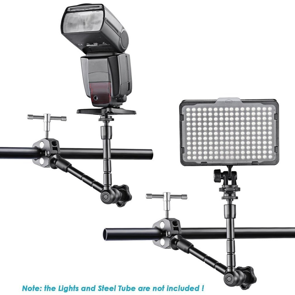 Magic Arm Universal Bracket Tripod / PTZ Aluminum Alloy Durable Construction Monitor Led Light Camera Flash