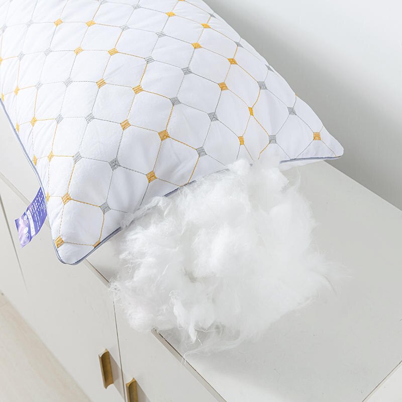 Oreiller de couchage pour Couple, confortable, pour chambre à coucher, literie, taille Queen, pour dos latéral, ventre, oreillers de luxe, moelleux, hôtel