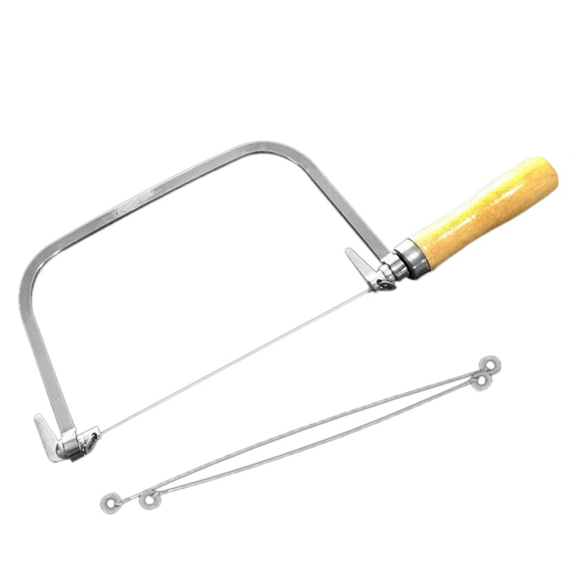 Cortador de pan de jabón de acero inoxidable, máquina para hacer rebanadas de cera, 5 barras de hilo, cortador de jabón DIY, herramientas de fabricación: Default Title