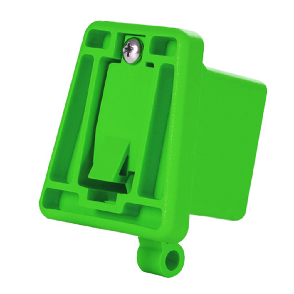 Bloque adaptador de portador delantero de bicicleta con accesorios de tornillo, soporte delantero de bicicleta plegable para bicicleta plegable Brompton: Verde