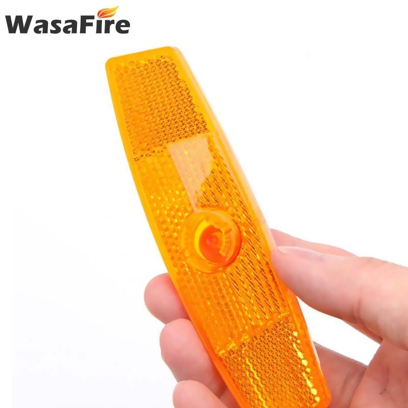 Reflector de radios para bicicleta, luz reflectante para llanta de rueda de bicicleta, luces de advertencia de seguridad nocturna, accesorios de ciclismo, 2 uds.