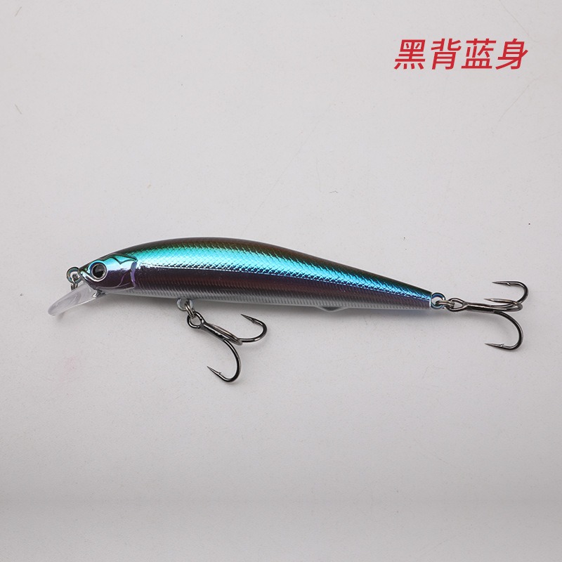 Minnow Bait Fishing Lure Weights 7g/10g/12g Mino Floating Trolling Lure Isca Artificial Wobbler Articulos De Pesca: 120mm / Red
