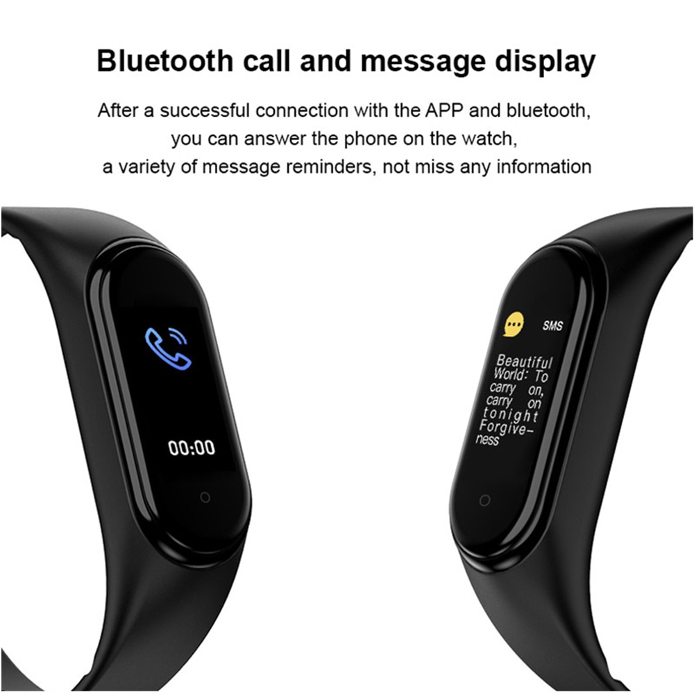 M5 Smart Band Armband IP67 Waterdichte Smarthwatch Bloeddruk Fitness Tracker Smartband Fitness Polsbandjes