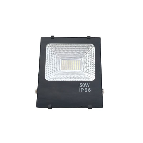 Proyector LED SMD 5054 50W 5500LM IP65 6500K NEGRO