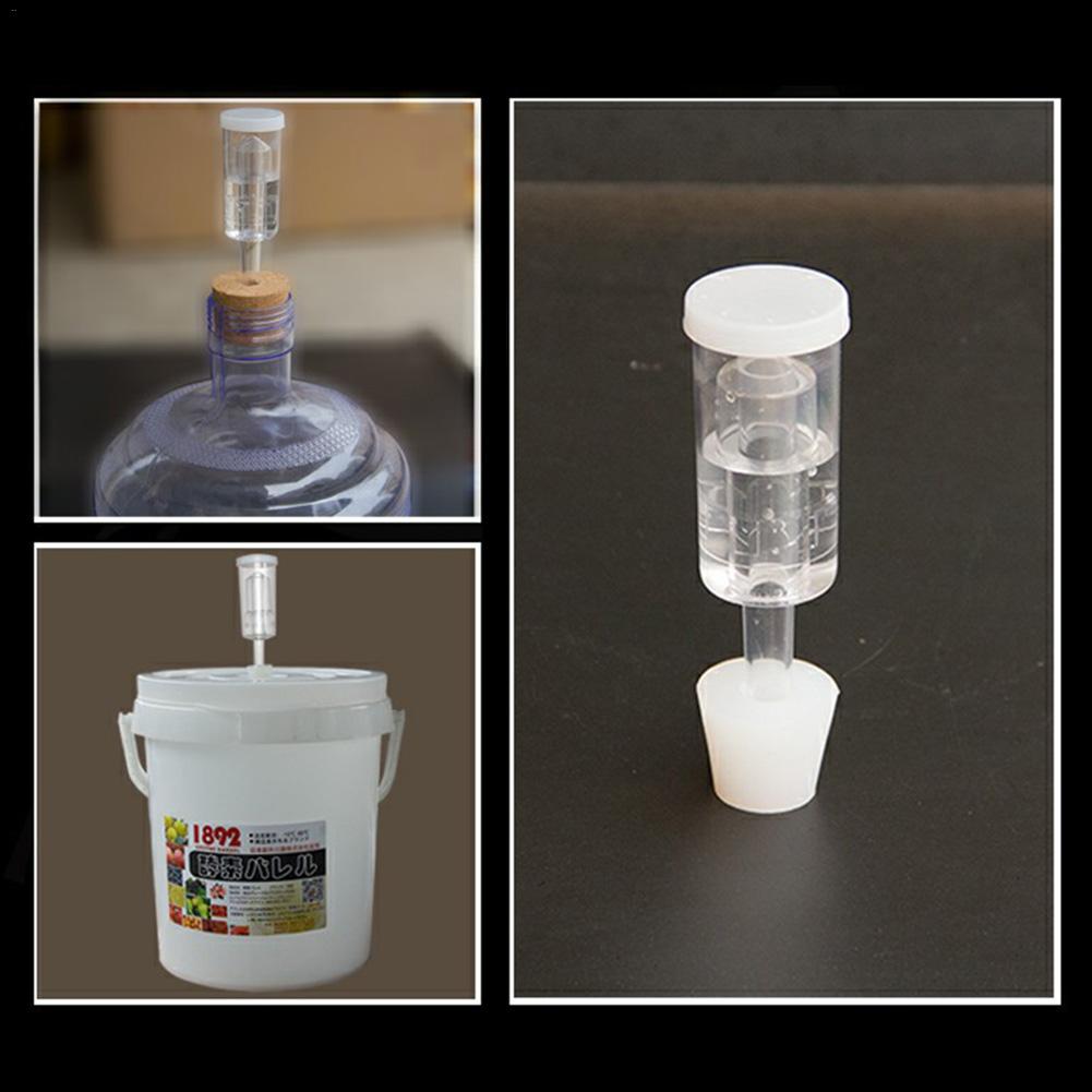 Vanne d'extraction trois pièces | Serrure à Air unidirectionnel, Valve de brassage, vanne de Fermentation, vin bière auto-fabrication, double bulle Ferme
