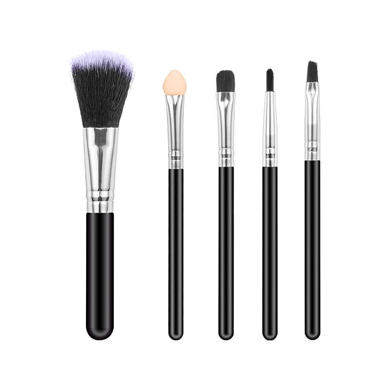 Make-Up Kwasten Voor Markeerstift Eye Cosmetische Powder Foundation Brush Set Make Wimper Wands 5 Stks/set