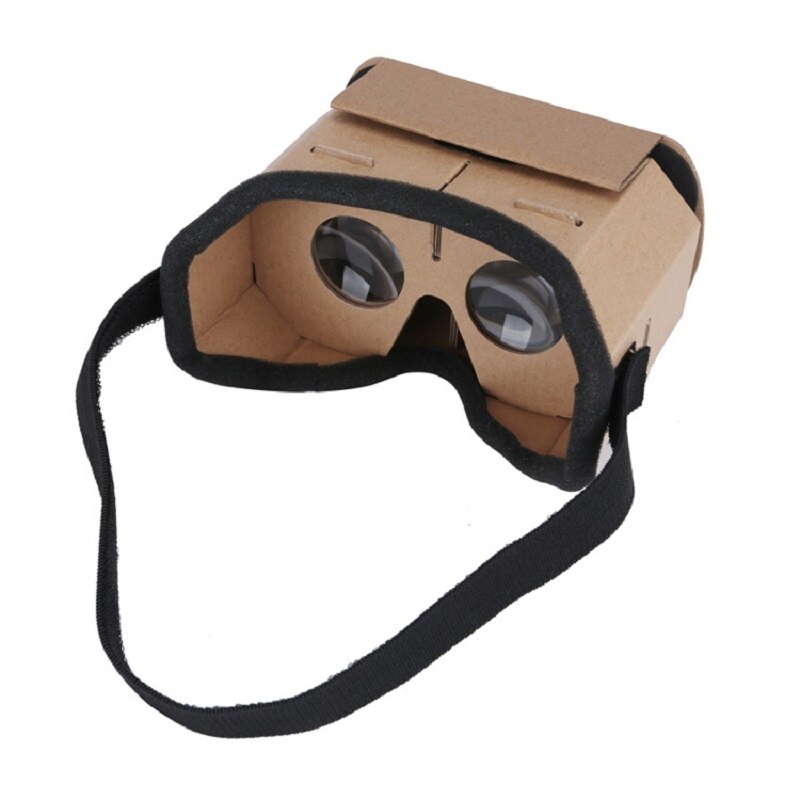 Licht Kasteel Google Kartonnen Stijl Virtual Reality Vr Bril Voor 3.5 - 6.0 Inch Smartphone Glas Voor Iphone Voor Samsung
