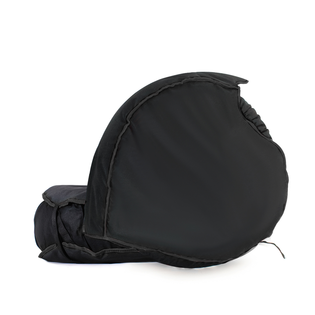 Motorfiets Dikker Voor &amp; Achter 17Inch Tire Warmer Fasten Verwarming Windstop Cover Band Windscherm Warm Houden