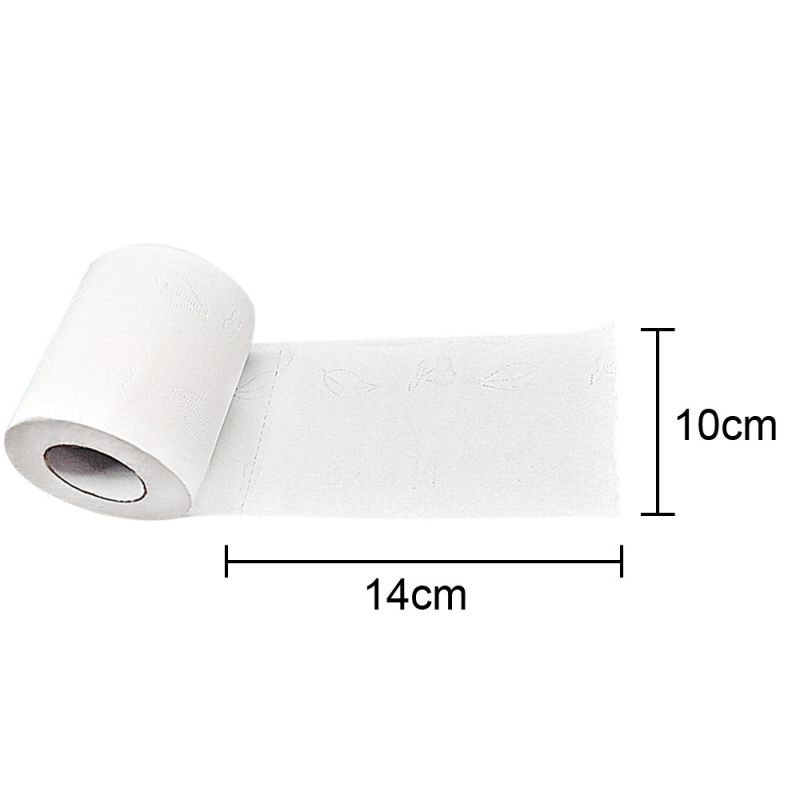 Roll Paper Thick Towel Toilet Paper 4 Layer Super Toughness Fast Ship