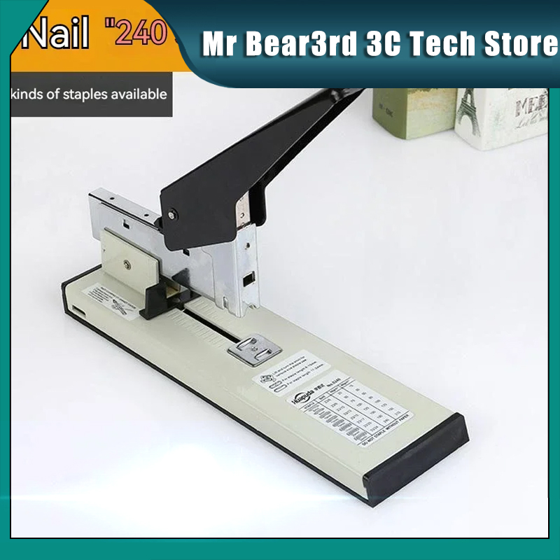 Zszywacz robić papieru 100/200 arkuszy zszywacz o dużej pojemności o dużej pojemności zszywacz introligatorski zszywki Hupuda zszywacz ręczny