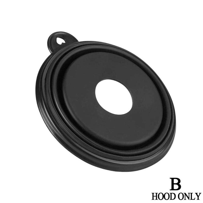 Ultimate Lens Hood Reflection-free Collapsible Silicone Lens Cover Anti-glass Lens Hood for Camera Mobile Phone Images Videos: B