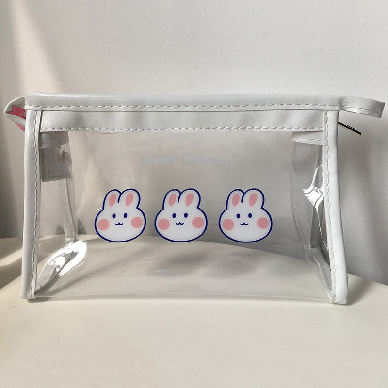 Portable Travel Cosmetic Bag Storage Bag Kit Makeup Organizers Transparent Waterproof Large-capacity Toiletry Bag