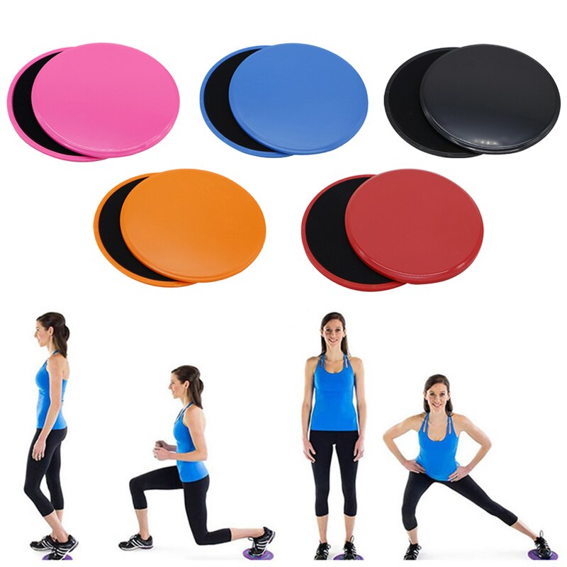 2 Stuks Schijven Slider Fitness Disc Gym Accessoires Oefening Schuifplaat Voor Yoga Gym Abdominale Core Training Sport # Y7