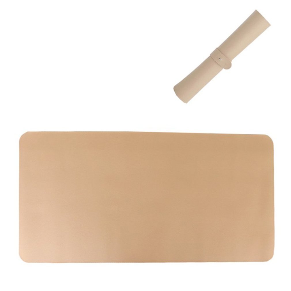 Tapis de souris bureau ordinaire tapis de souris antidérapant jeu tapis de souris ordinateur tapis de bureau livre de bureau en cuir Pu tapis de Table petit
