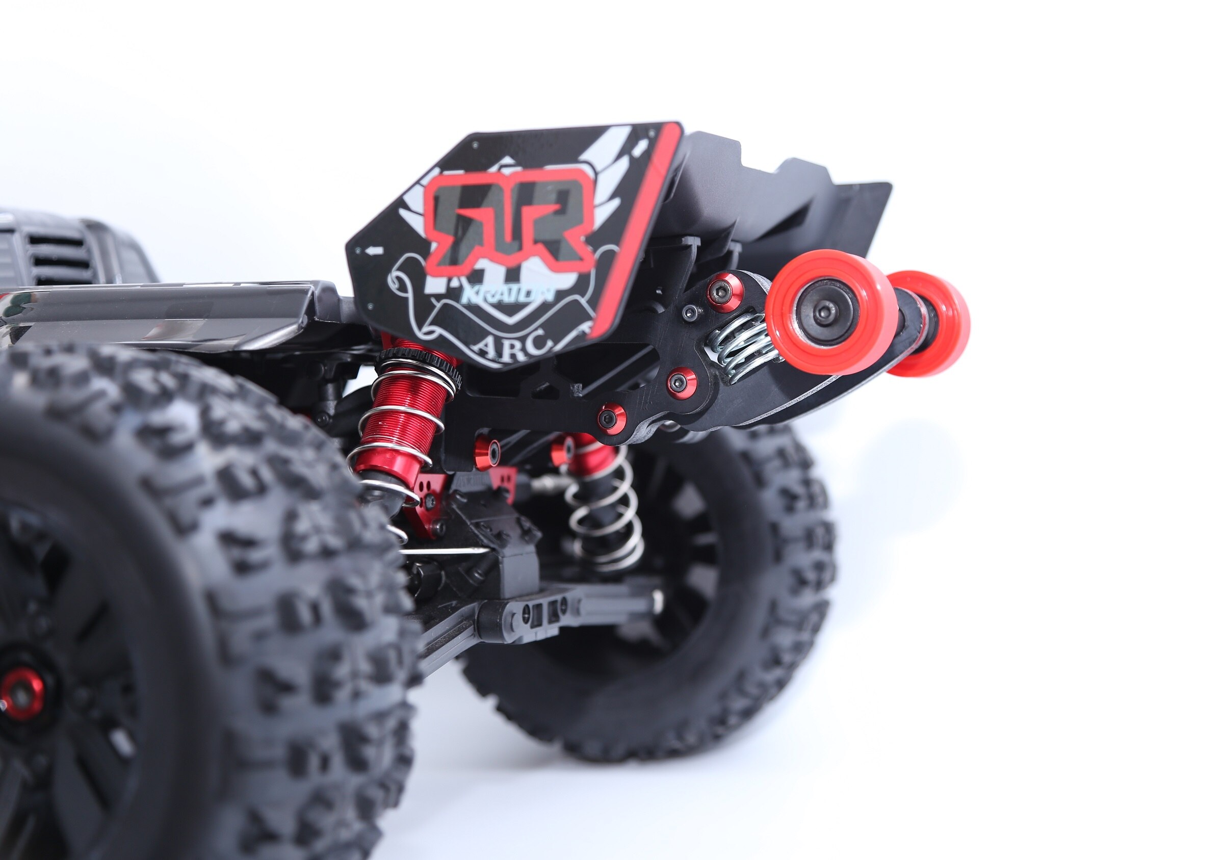 Wheelie bar för 1/8 arrma kraton exb rc bildelar