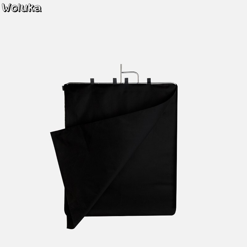 Zacht Licht Fotografie Vlag Board Zwarte Doek Studio Figuur Schieten Achtergrond Doek Outdoor Schieten Zwart Absorberende Doek T18