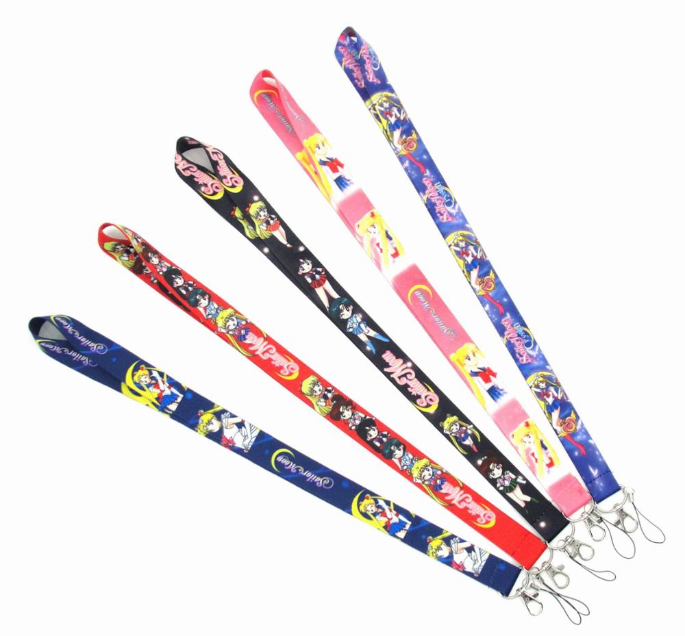 Mobile phone lanyard Student ID work card Lanyard Pink for a girl Pink for a classmate birthday Mobile phone lany