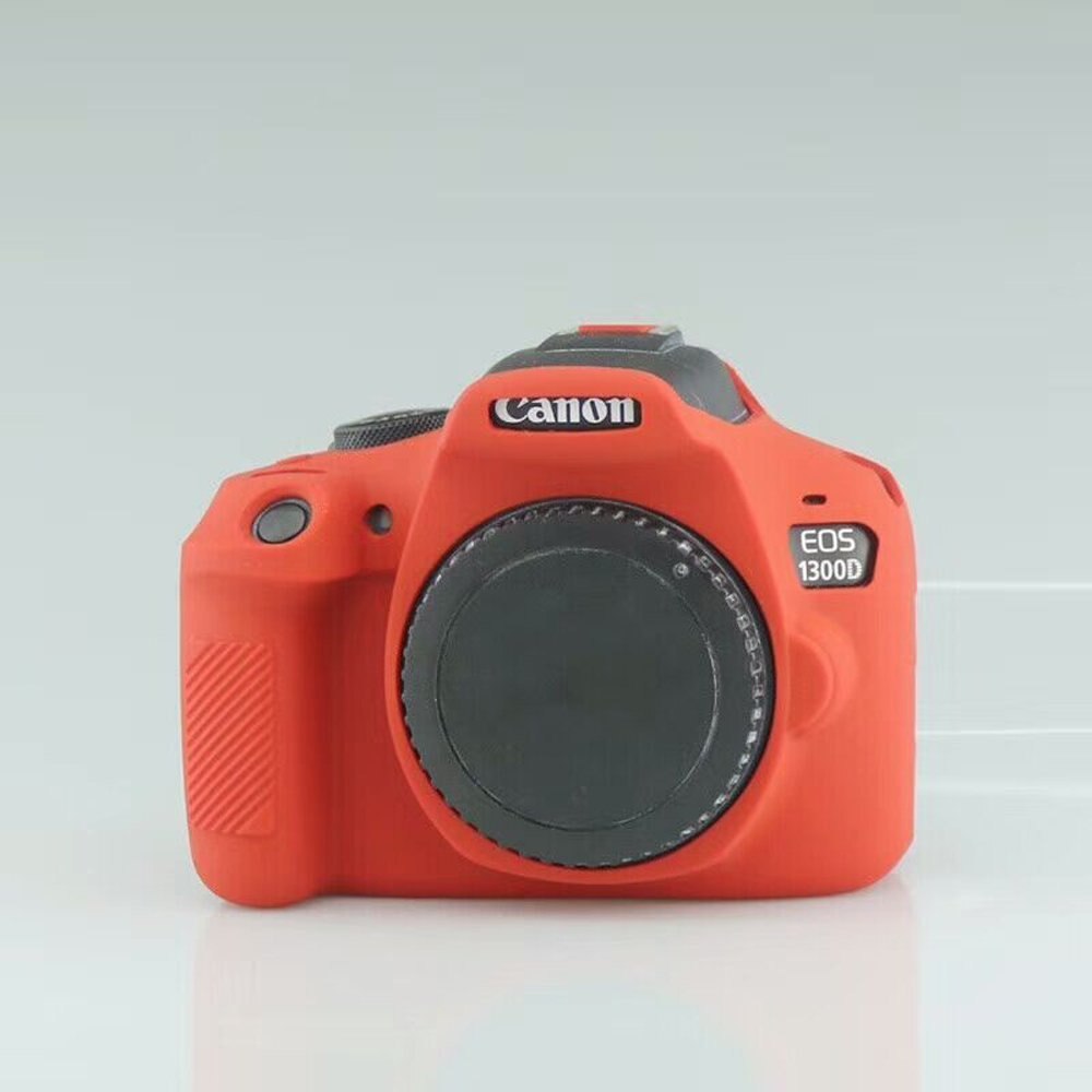 Funda protectora de silicona para cámara Canon EOS 1200D Rebel T5, carcasa protectora para cámara Digital