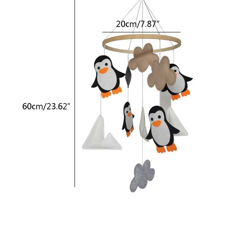 Baby Toddler Rattles Mobile Toys Crib Toy Bed Hanging for Baby Newborn Kids Crib Bed Bell Carousel Cots Handmade Room Decoration