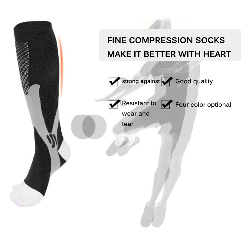 Bike Socks Compression Breathable Outdoor Sports Cycling Socks Baketball Socks Men Women Running Footwear