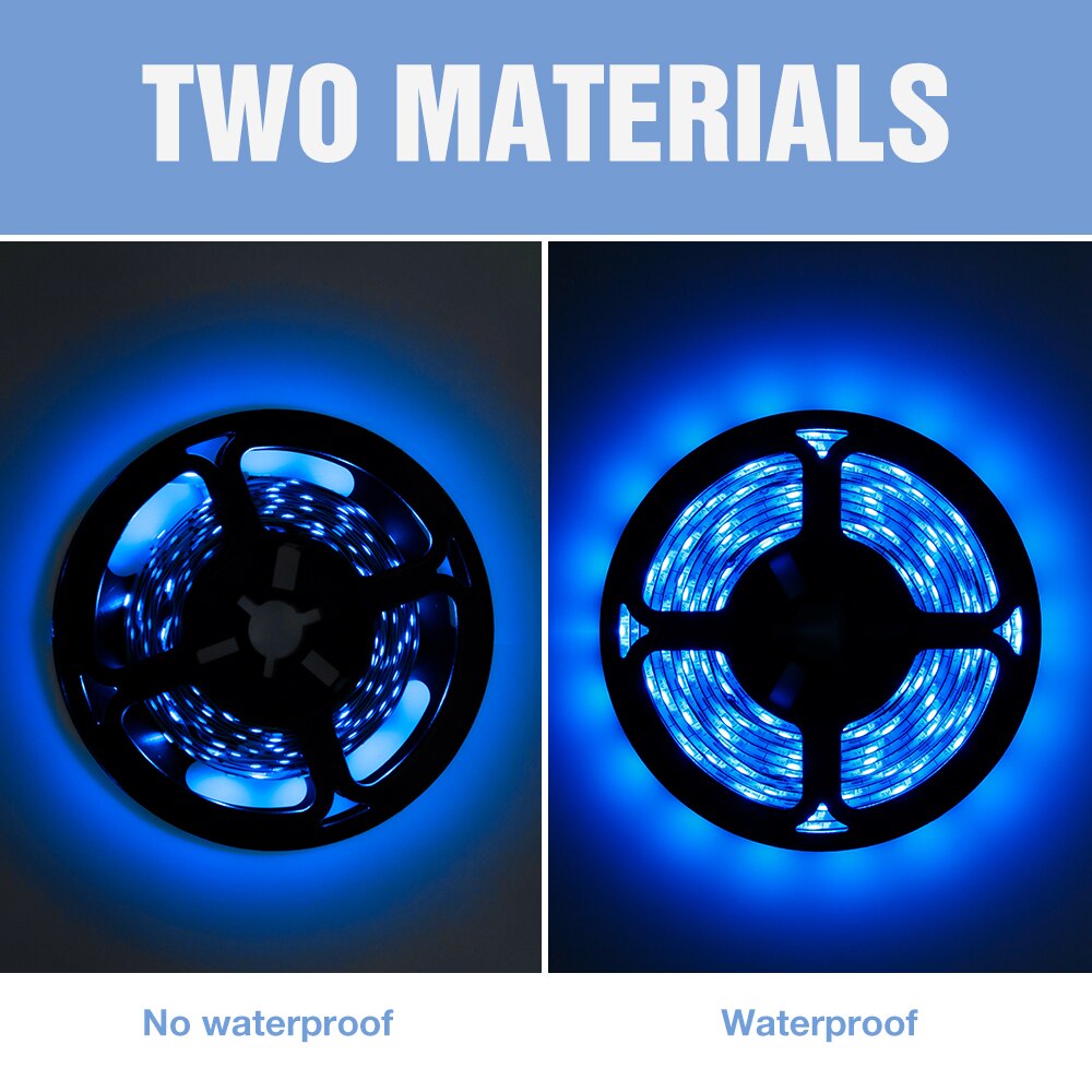 Volledige Spectrum Led Groeilicht Usb Diode Tape 3M Touch Schakelaar Led Phyto Lamp 5V Led Plant Groeit verlichting Voor Kas Tuin