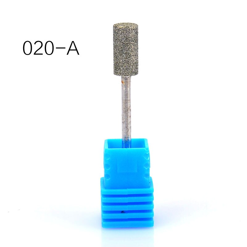 Broca de diamante 6 tipo 3/32, fresa para manicura, cortador para pedicura, máquina eléctrica, dispositivo, herramienta para manicura, fresa: A