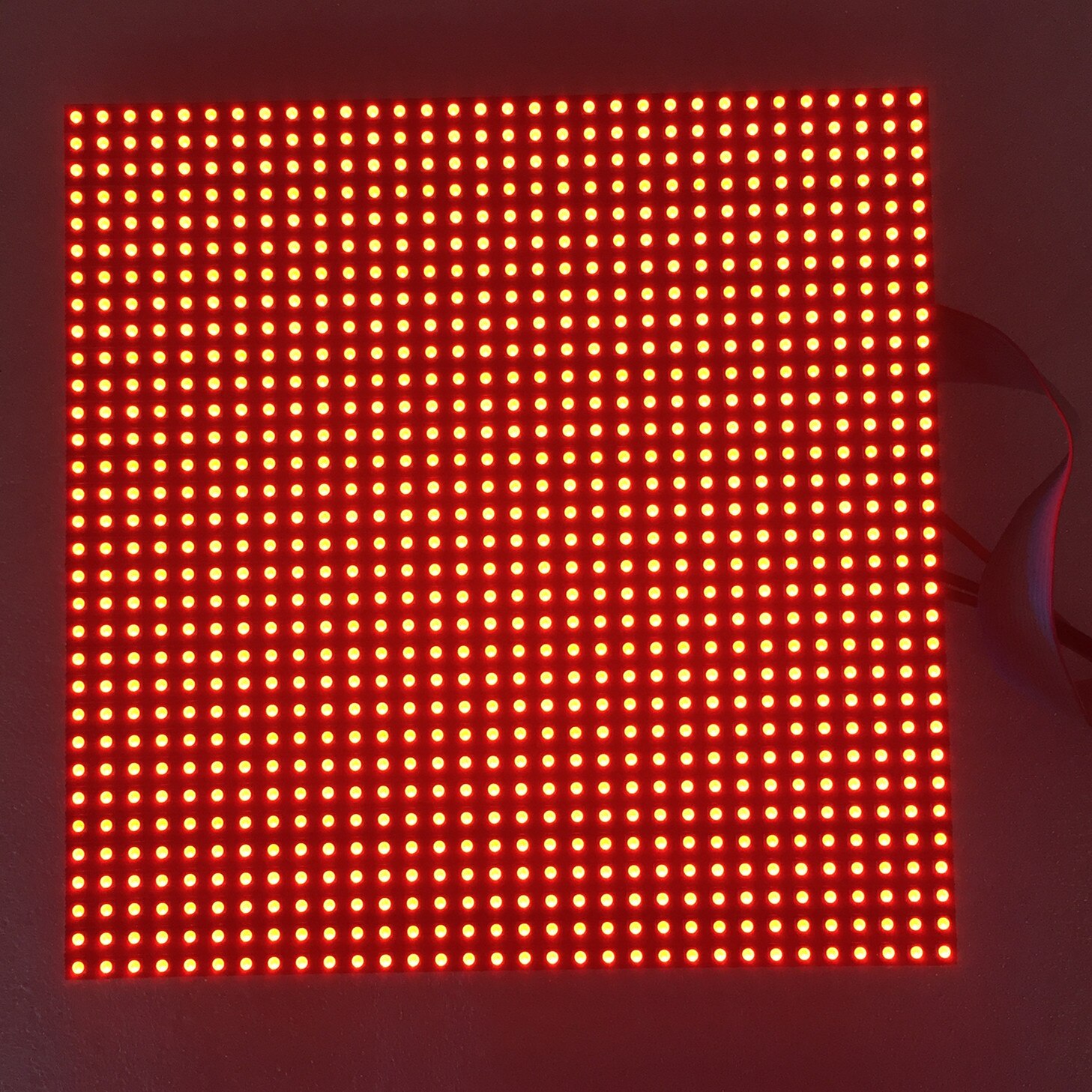 Módulo led a todo color, 192x192mm, matriz led interior, pantalla LED para taxi a todo color, señal led HUB75 tv