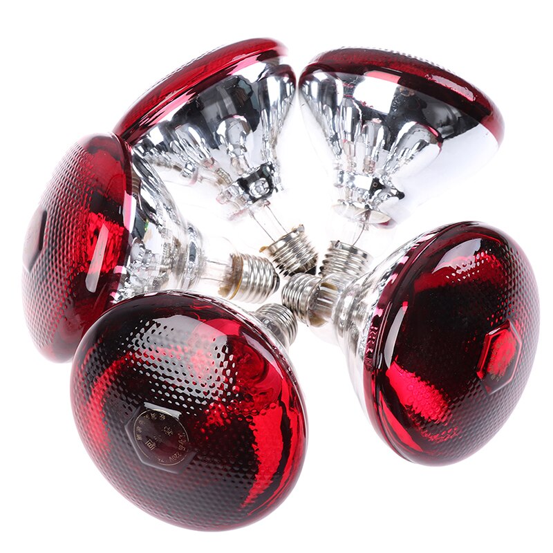 220V 100/150/200/250W/275W Thermal Lamp Smart Infrared LED Light Pet Brooder Hatch Chicken Piggy Dog Cat